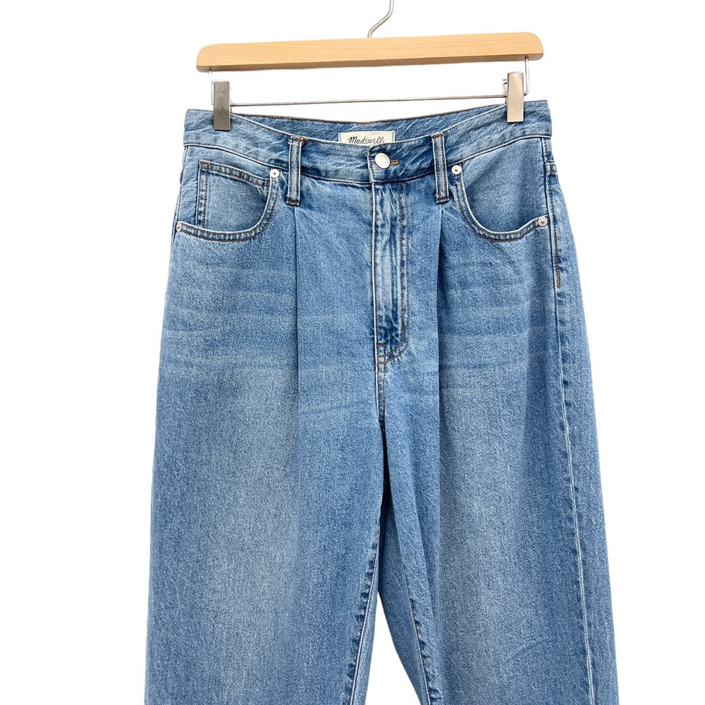 Madewell Baggy Tapered Jeans in Jewell Wash size 27 - Picture 8 of 9